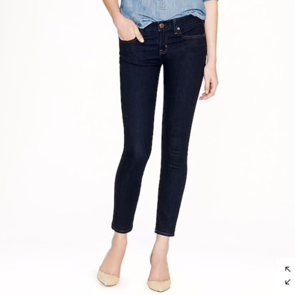 J Crew Stretchy Toothpick Jean Sz 31
